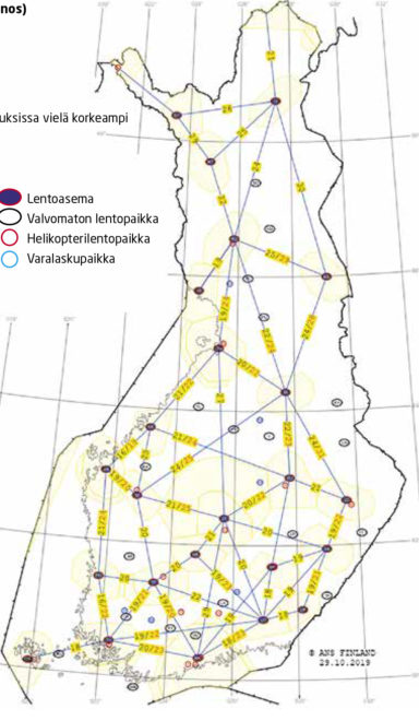 Matalalentoverkosto edistäisi turvallisuutta Suomessa – Suomen Ilmailuliitto